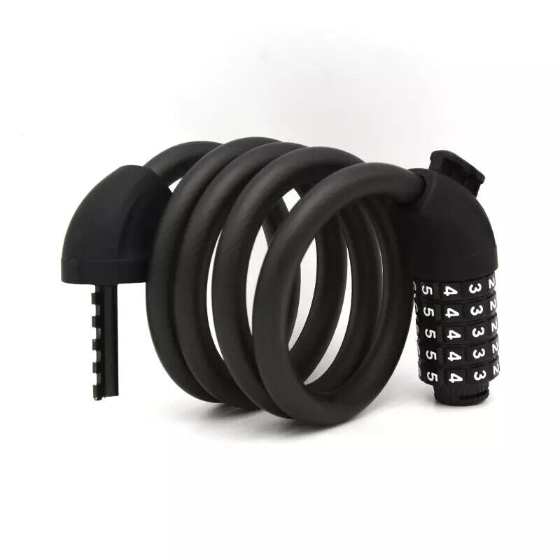 Cable Lock 5 Digit Combination 4 Feet