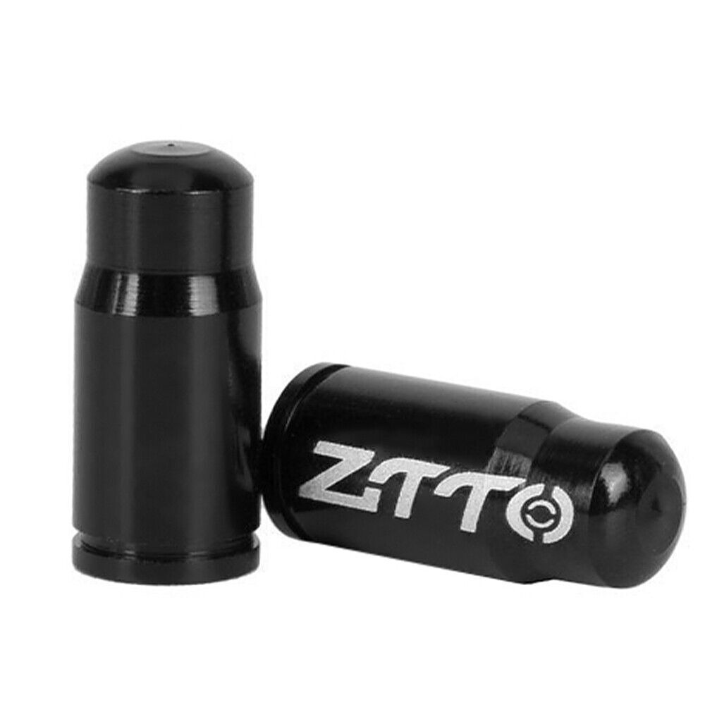 2x Bike Tube Aluminum Valve Caps MTB Road Bicycle Presta Tire Dust Cover