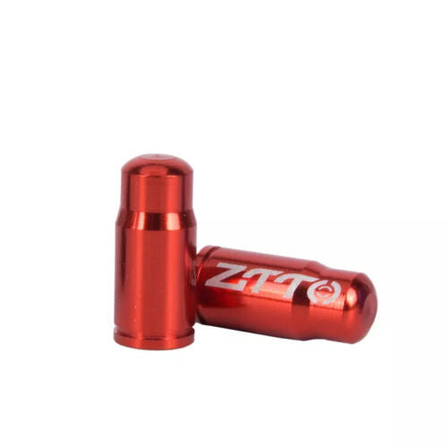 2x Bike Tube Aluminum Valve Caps MTB Road Bicycle Presta Tire Dust Cover