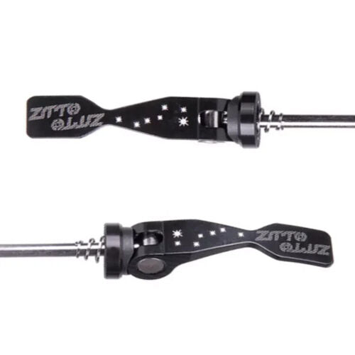 High-Quality Aluminum QR Bicycle Wheel Skewers - Front and Rear Set for MTB and Road Bikes