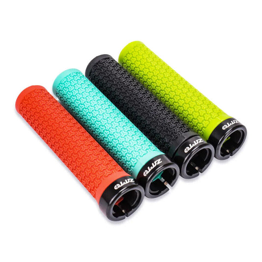 Rubber Grips Lock-On Shock-Proof Anti-Slip Bike Road MTB Comfort