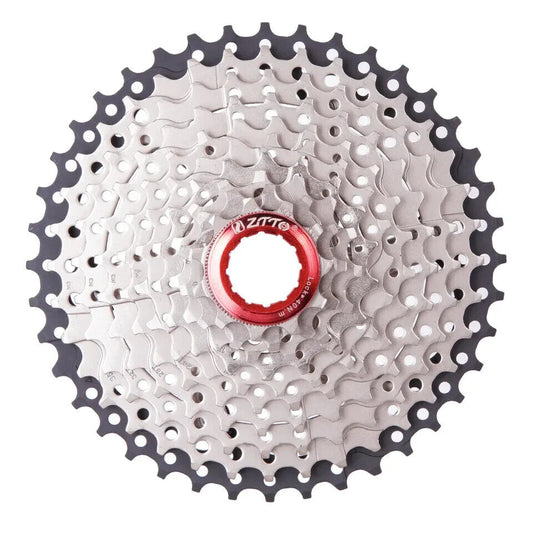 11-Speed Cassette 11-42T - Silver/Black MTB Mountain Bike Freewheel