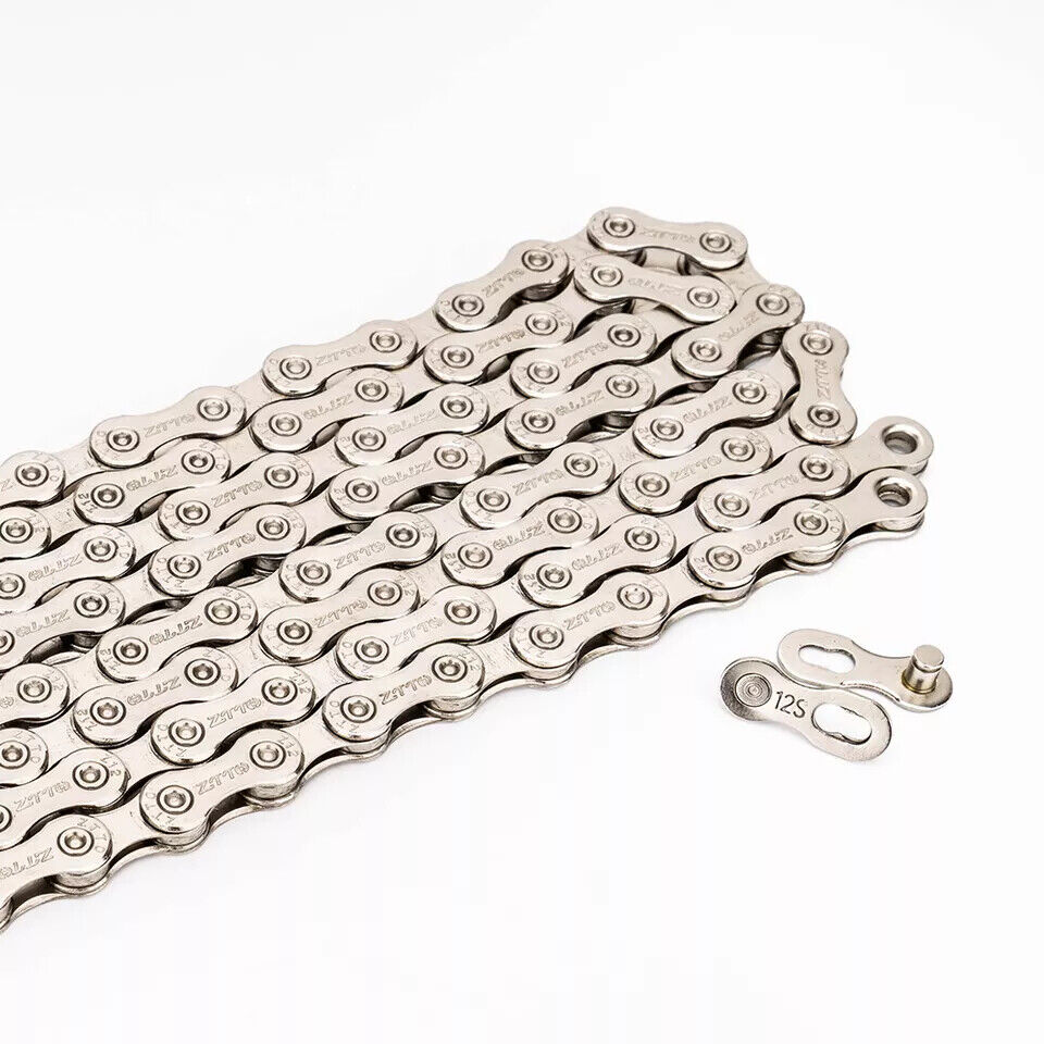 12 Speed Bicycle Chain Silver Road Mtb Mountain Bike Ultralight