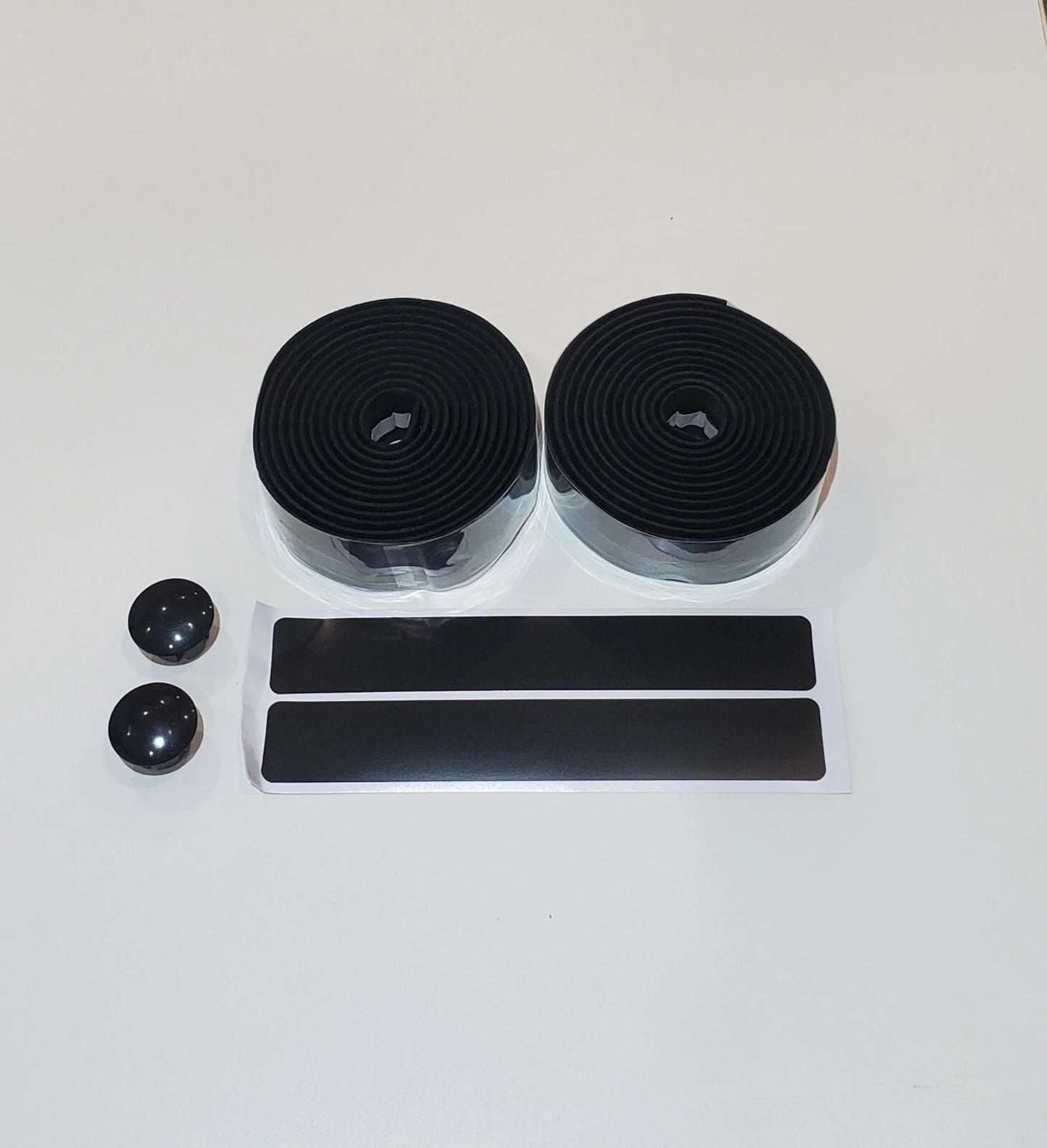 Bike Handlebar Tape - Premium Cushioned Bar Wrap with End Plugs