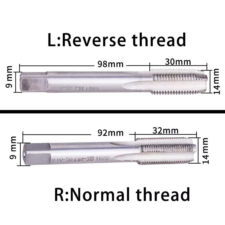 Rethreading discount crank arm