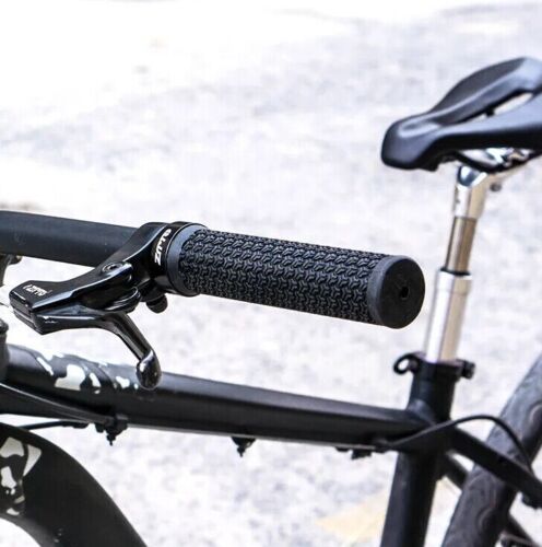 Rubber Grips Lock-On Shock-Proof Anti-Slip Bike Road MTB Comfort